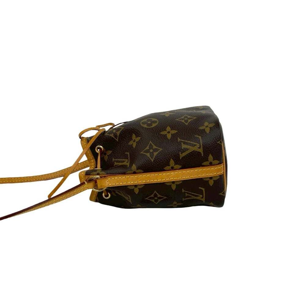 LOUIS VUITTON Authentic Brown Monogram Leather Shoulder Bag - Picture 5 of 9
